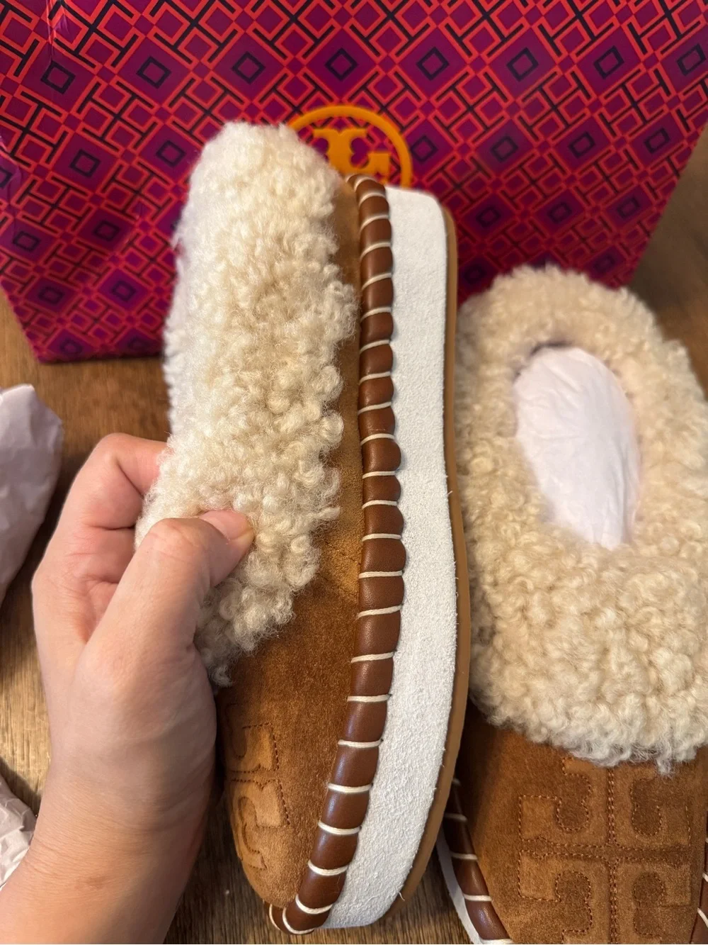 Tory Burch Casual Slip-Ons New In Box!